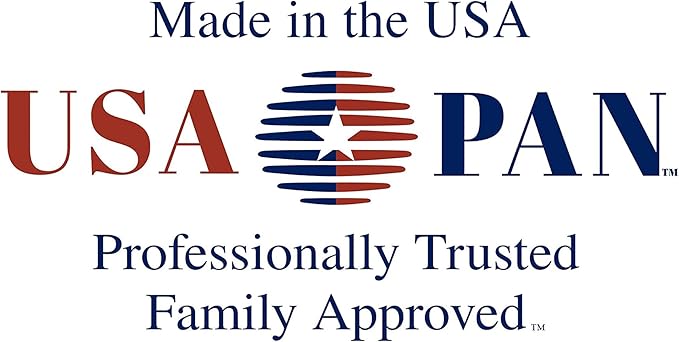 USA Pan Nonstick Standard Bread Loaf Pan, 1 Pound, Aluminized Steel
