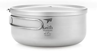 KEITH TITANIUM Lunch Box (Ti5329) ●●●●●●● Keith's 18th Anniversary: Exclusive Price!