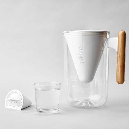 Soma by Full Circle Plant-Based Replacement Water Pitcher Filters - Sustainable Materials, Made from Coconut Shell Activated Carbon (Pack of 2)