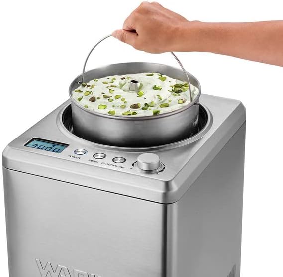 Waring Commercial 2.5 -Quart Compressor Ice Cream Maker 120V
