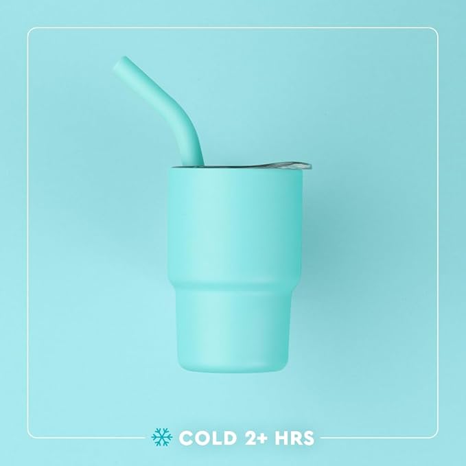 Swig Life Swig Shots Insulated Tumbler 2oz, Stainless Steel Mini Tumbler with Lid and Silicone Straw, Double Wall & Vacuum Sealed, Mini Tumblers for Shots (Jockey Club)