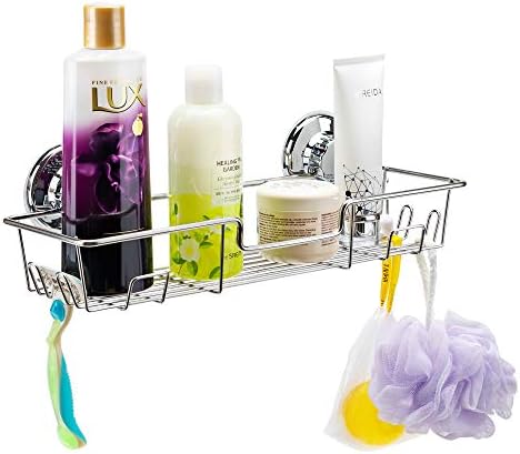 iPEGTOP Suction Cup Shower Caddy Bathroom Shower Gel Organizer