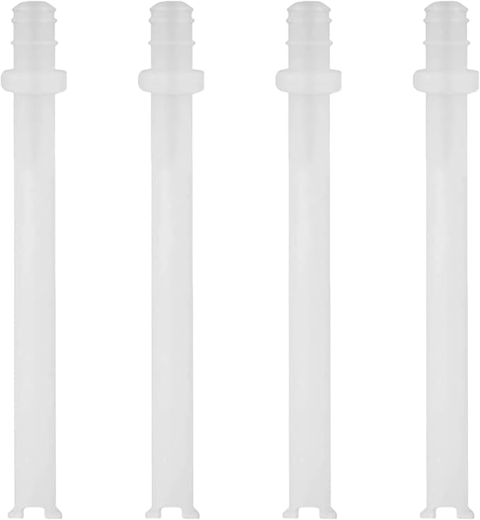 (4 pack) 162416-000-000 Silicone tube Milk Frothing Silicone Pipe Tube Compatible for Mr Coffee BVMC-ECMP1000 BVMC-ECMP1000RB BVMC-ECMP1102 BVMC-ECMP1106 Espresso Maker Milk foam straw