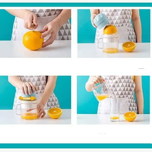 Juicer Mini Lemon Juicer Portable Handheld Fruit Citrus Squeezer Easy Original Juice maker(Gray)
