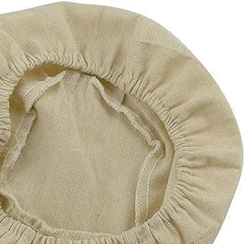 2Pcs 9 Inch Proofing Bread Basket Cloth, Round Cloth Baking Supplies Bread, Reusable Breathable Liner Cotton Flax Banneton Proofing Bread Cloths, Baking Tools and Accessories, Bread Proofing Baskets