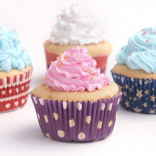 1000pcs Random Colorful Designs Christmas, Wedding Cake Decorating Baking Cups Cupcake Liners