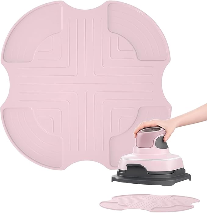 Tailored Ninja Crispi PowerPod Silicone Trivet – Hot Pads for Ninja Crispi Glass Air Fryer Accessories, Heat-Resistant, Non-Slip, Protection for Countertop (Pink)