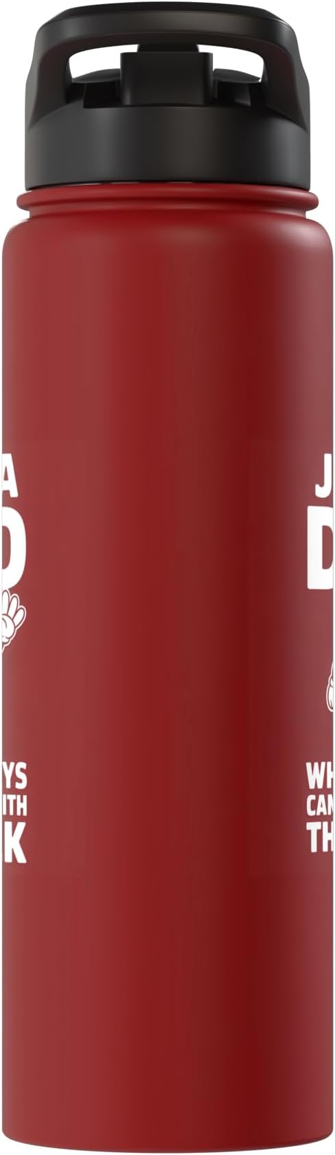 Just A Dad Who Always Came Back With The Milk Stainless Steel Insulated Water Bottle