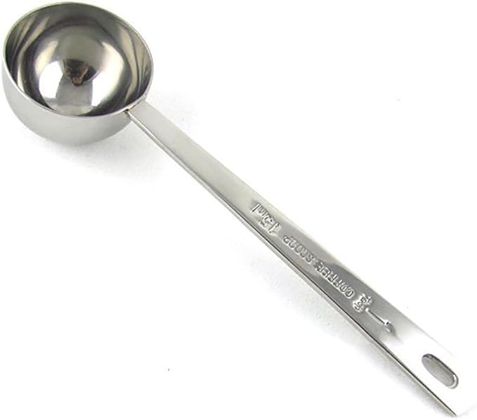 Stainless Steel 1 Tablespoon Measuring Coffee Scoop Spoon, Set of 1