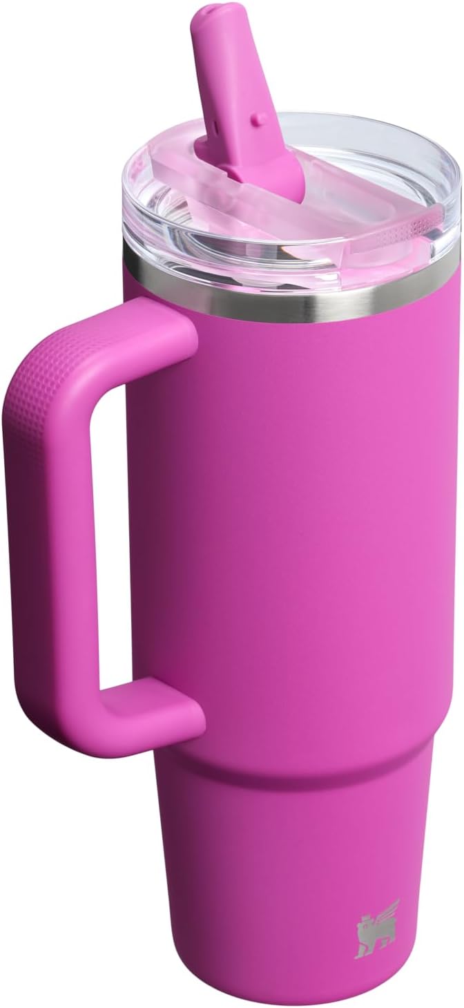 STANLEY Quencher ProTour Flip Straw Tumbler with Leakproof Lid | Built-In Straw & Handle | Cupholder Compatible for Travel | Insulated Stainless Steel Cup | BPA-Free