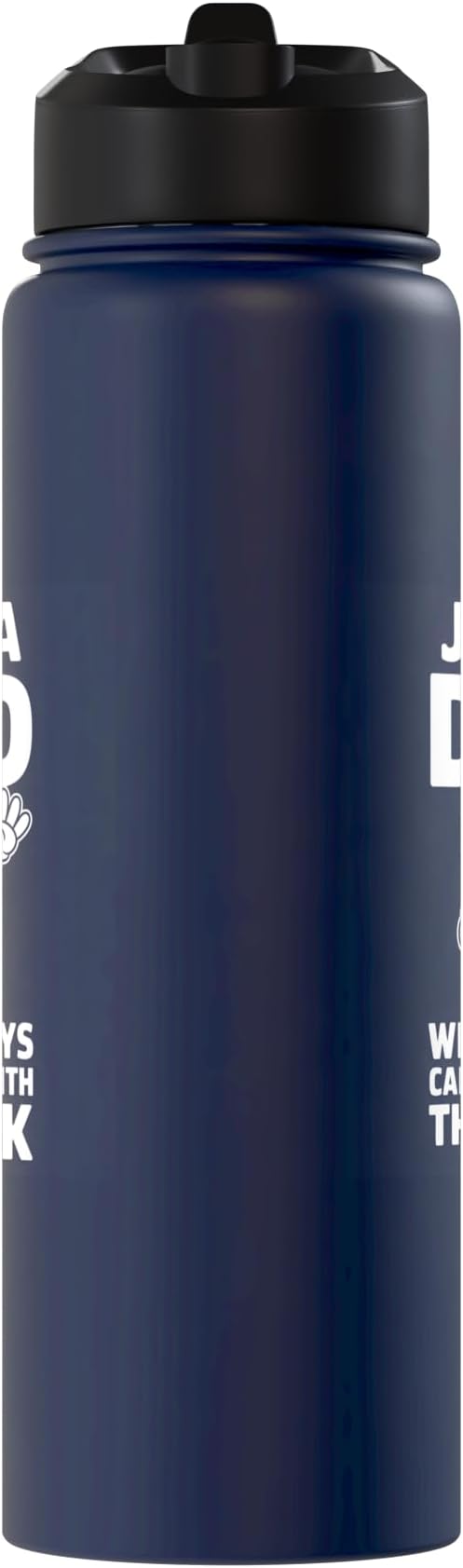 Just A Dad Who Always Came Back With The Milk Stainless Steel Insulated Water Bottle