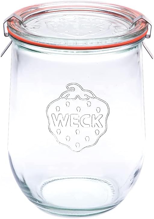 Weck 745 Tulip Jars (Weck 745 // Wooden Lid)