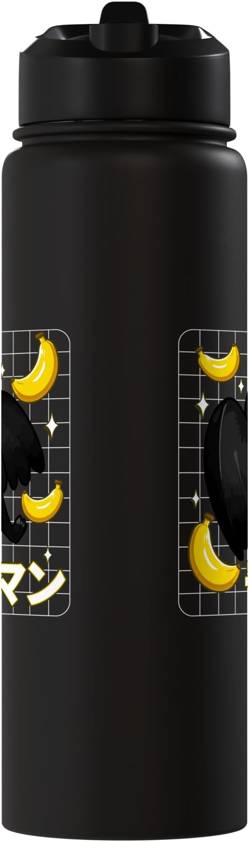 Kawaii Mothman Banana Milk Shake Carton Stainless Steel Insulated Water Bottle