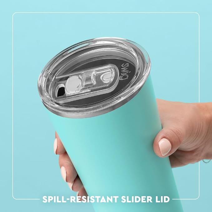 Swig Life 22oz Insulated Tumbler, Travel Coffee Tumbler with Lid, Cup Holder Friendly Travel Coffee Mug, Stainless Steel (Egg Hunt)