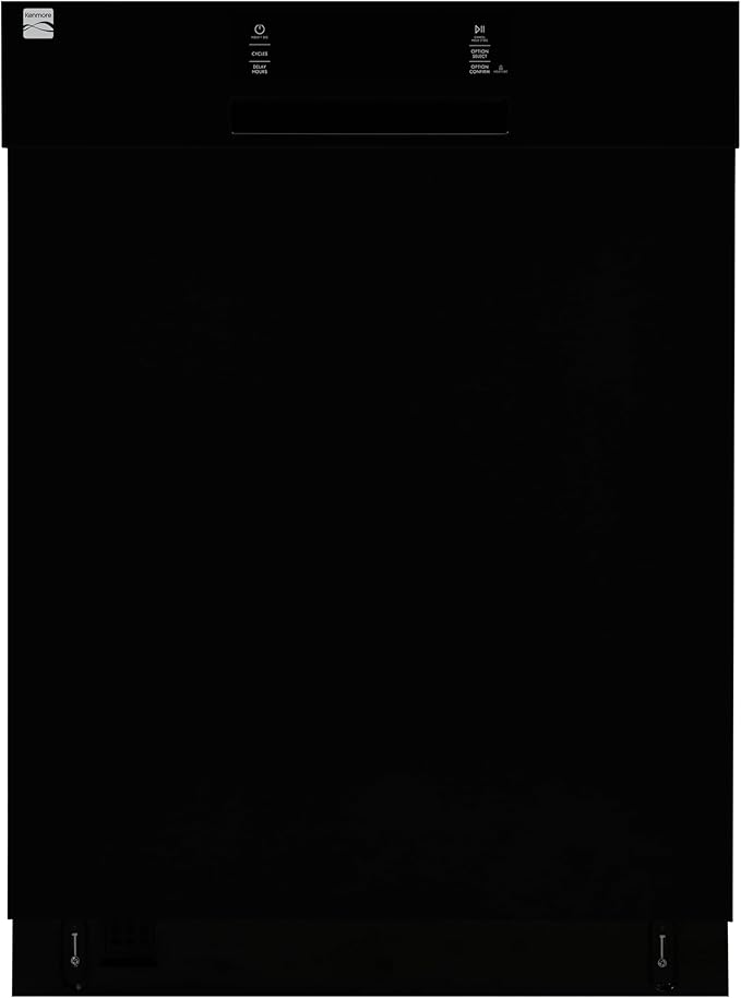 Kenmore 22-14599 24" Built-In Dishwasher - UltraWash, SmartWash, Sanitize Rinse, SmartDry and Leak Detection - 14 Place Settings - 51 DBA - ENERGY STAR Certified - 24" - Black
