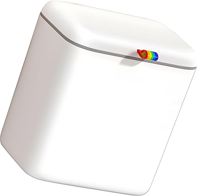 Compact Wall Mounted Humus Bucket with Fasteners Gluey Mattresses 2 Opening Fashion for Bathroom Bedroom Store Locking Mechanism Lid Kitchen Humus Bucket