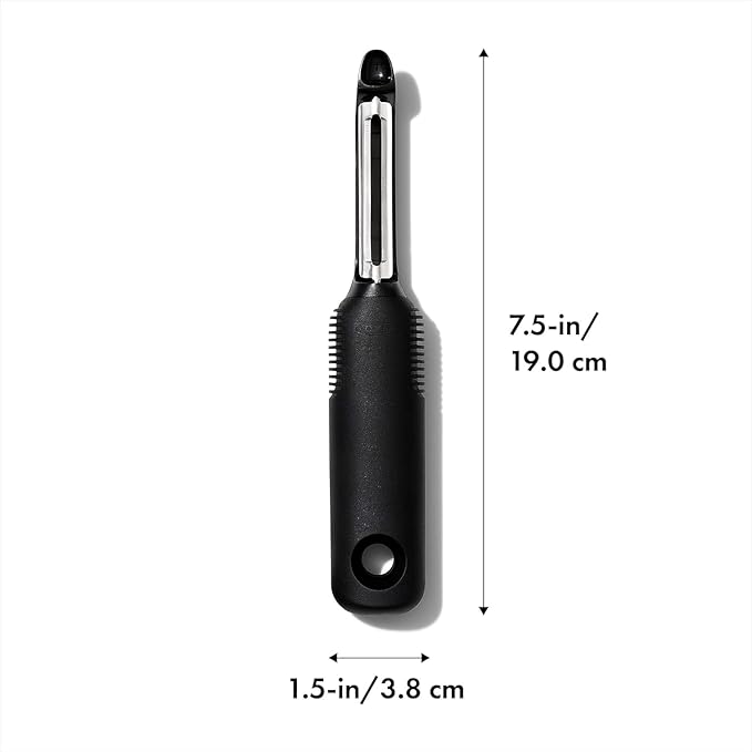 OXO Good Grips Swivel Vegetable Peeler and OXO Good Grips Prep Y-Peeler, Silicone