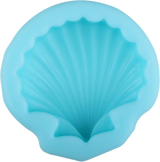Seashell Silicone Molds Seashell Fondant Mold for Cake Decorating Cupcake Topper Chocolate Candy Gum Paste Polymer Clay