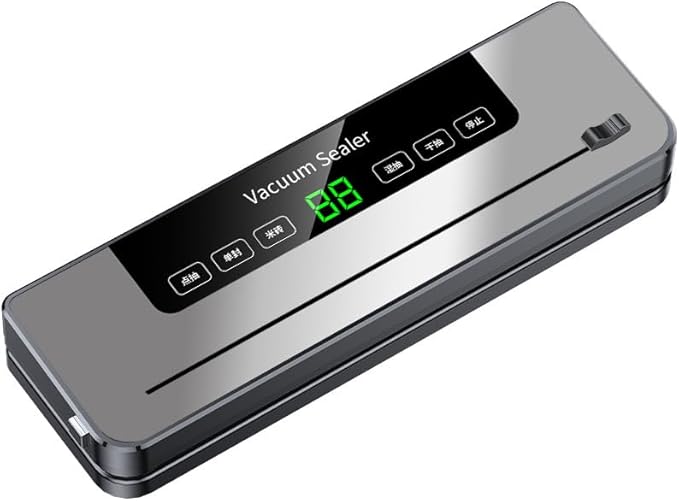 Primewave- Vacuum Sealer Machine for Food Preservation – 120W Powerful Food Saver with 30cm Sealing Width |Dry & Moist Mode| 1-Touch Automatic Operation |10 BPA-Free Vacuum Bags