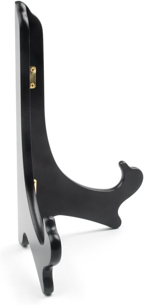 Fox Run Black Plate Stand, 10-Inch