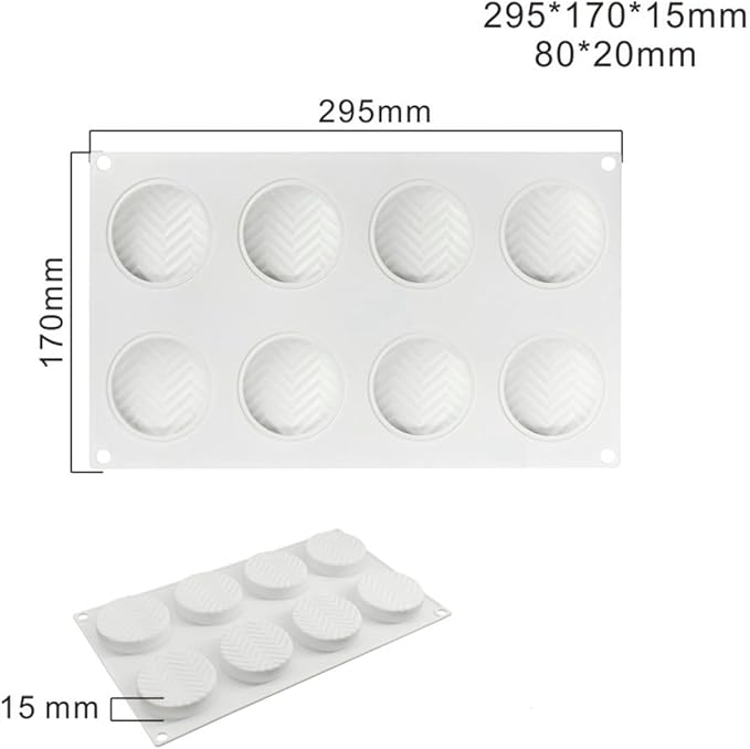 Silicone Mold for Baking Cakes,Soap Molds,Flower Shape Silicone Molds for Homemade French Dessert Mold for Pastry Chocolate,Jelly Chocolate Mold ＆ Ice Cube Tray (E_ Leaf Geometry)