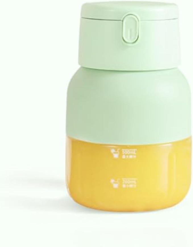 Portable Wireless Juicer Cup — 800mL High-Speed 10-Blade Personal Blender, USB Rechargeable & Auto-Off Safety Design, Portable Smoothie Maker for Travel, Gym, Office & Home (green)