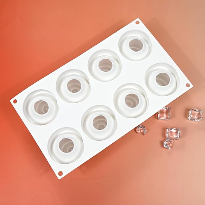 mostsom Honeycomb Molds Silicone Non-Stick Rabbit Cookie Mold Diy Rose Flower Chocolate Mould Used for Jelly, Candy,Biscuits (H_11.6x6.8x2.3 inch)