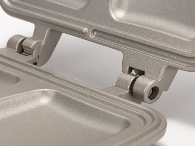 Snow Peak Tramezzino Sandwich Maker, Stainless Steel, Rectangular, Polished