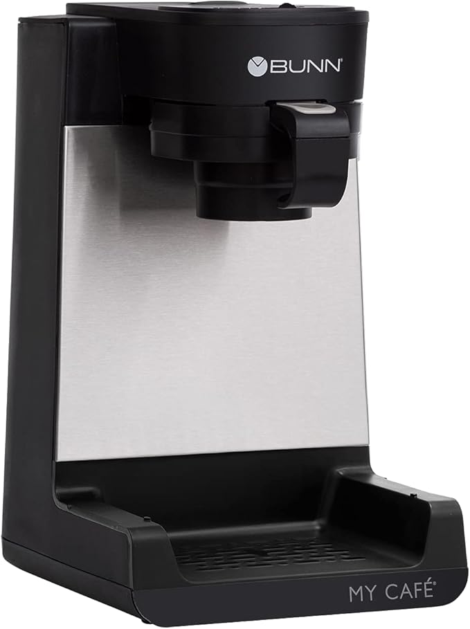 BUNN MCU My Cafe Single Cup Multi Use Coffee Brewer (Black/SST)