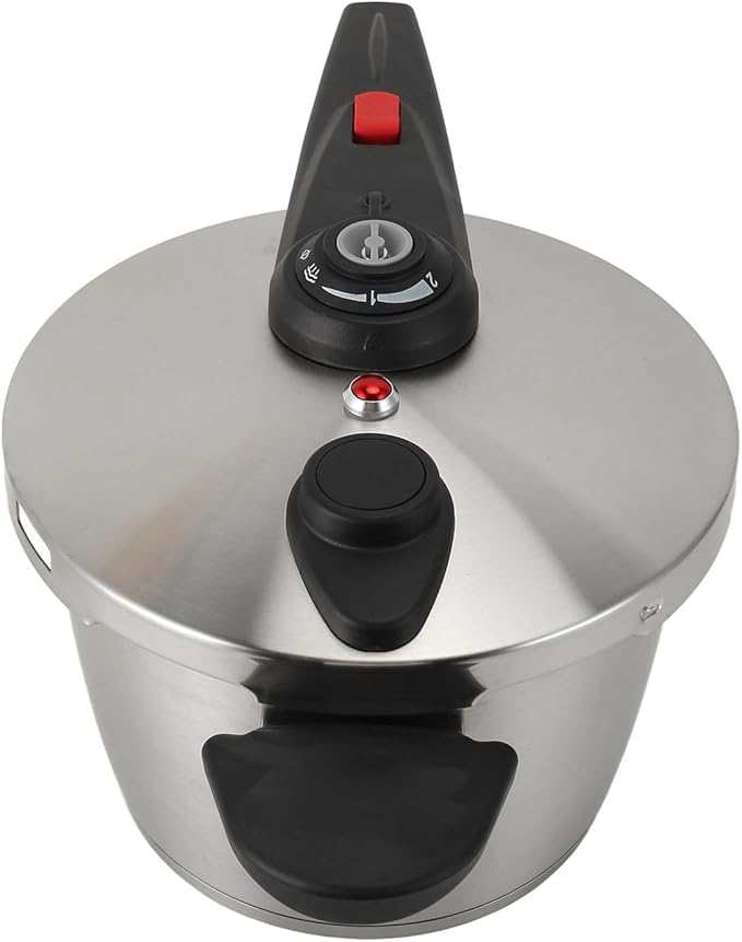 GLOGLOW Electric Pressure Cooker 304 Stainless Steel Multi Cooker, Quick Cooking for Home Kitchen with Pressure Control and Versatile Functions Kitchen Appliances (4L)
