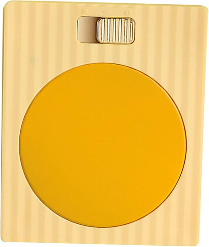 VINGVO Beverage Warmer, 220V USB 13W Desk Cup Warmer for Cake (Yellow)