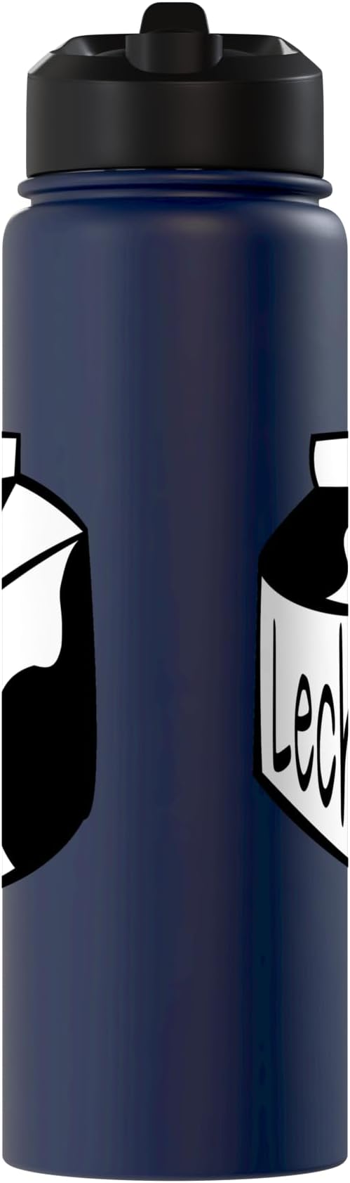 Leche Spanish Milk Carton Dairy Lover Stainless Steel Insulated Water Bottle