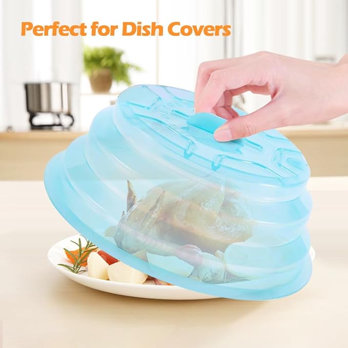 Microwave Cover For Food Silicone Microwave Splatter Cover Dishwasher Safe Dish Covers for Microwave Microwave Food Covers Splatter Guard