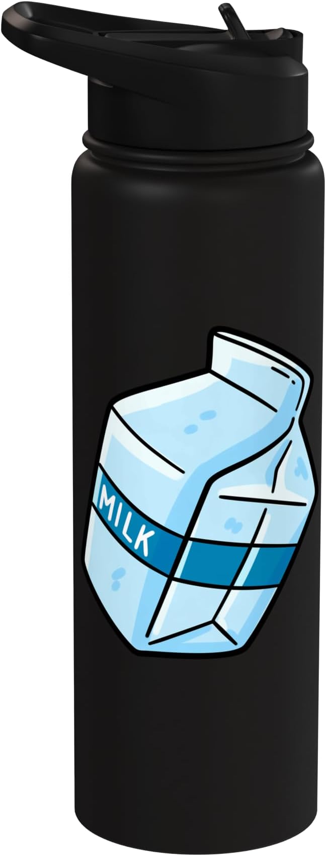 Milk Carton Dairy Lover Stainless Steel Insulated Water Bottle