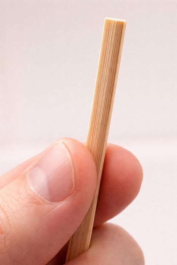 Coffee Stirrers, Bamboo Wood, Splinter-Free; Wooden Stir Sticks for Hot Chocolate, Coffee, Tea Etc, Drink Stirrer Bulk Package, Restaurant Supply, Coffee Bar, Cafe (100 Pack)