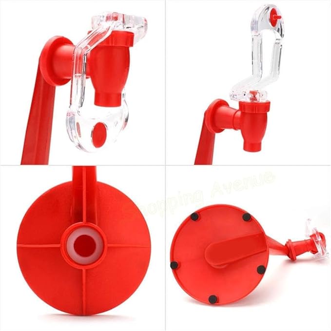 2 Liter Beverage Dispenser, Coke Soda Drink Dispenser Bottle Upside Down Drinking Fountains Water Dispense Machine for Party Home Bar (Style 1)