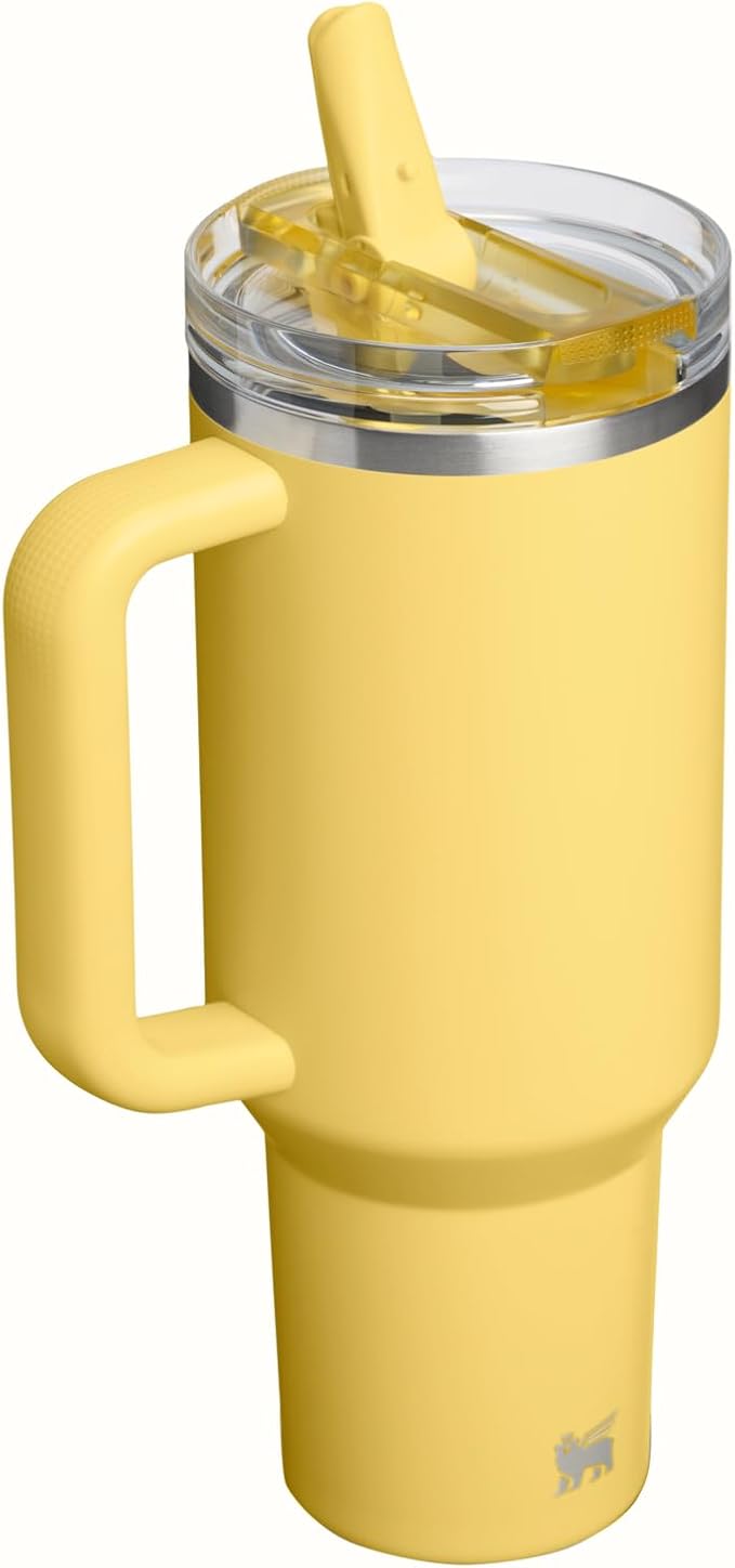 STANLEY Quencher ProTour Flip Straw Tumbler with Leakproof Lid | Built-In Straw & Handle | Cupholder Compatible for Travel | Insulated Stainless Steel Cup | BPA-Free