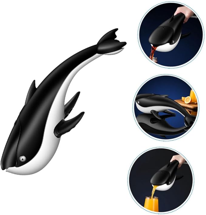 Manual Lemon Squeezer Whale Citrus Juicer Hand Juicer Easy Clean Portable