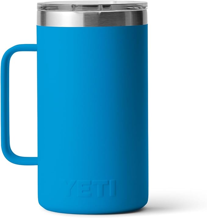 YETI Rambler 24 oz Mug, Vacuum Insulated, Stainless Steel with MagSlider Lid