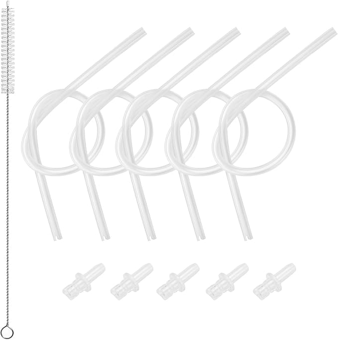 Milk Tube Hose Set for Jura Fully Automatic Coffee Machines, Coffee Milk Tube Fit for Jura ENA E8 GIGA 6 10 W10 Z5 Z6 Z7 Z8 Z9 Z10 J6 J8 J9 S80 WE8,Milk Pipe with HP3 Frother Connectors & Hose Brush