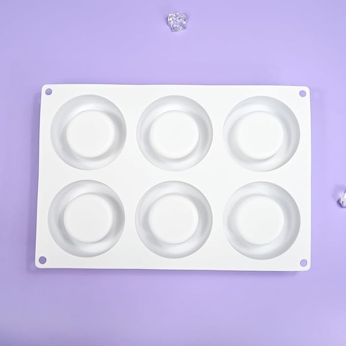 mostsom Silicone Molds Mousse Mold Round Cup Design Silicone Cake Molds Dessert Baking Tools Mousse Mould Kitchen Supplies (I_ Round Cup)