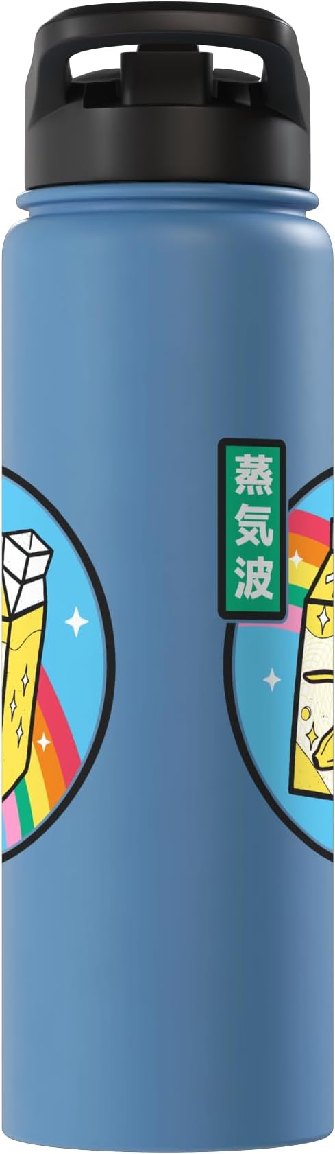 Banana Milk Carton Rainbow Japan Style Otaku Vaporwave Anime Stainless Steel Insulated Water Bottle