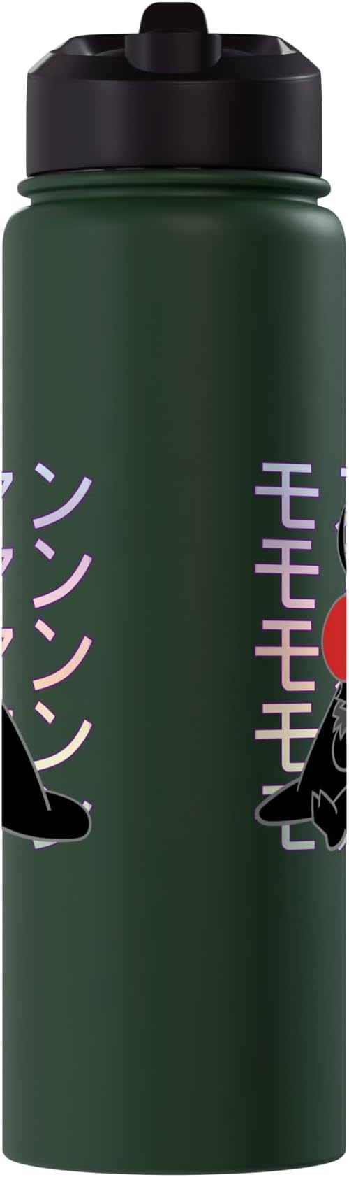 Mothman Kawaii Strawberry Milk Shake Carton Stainless Steel Insulated Water Bottle