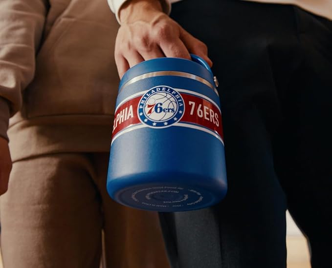Hydrapeak x NBA Officially Licensed Oklahoma City Thunder 25oz Stainless Steel Vacuum Insulated Food Jar with Handle, Wide Mouth Leak-Proof Soup Jar for Adults, 10 Hours Hot & 16 Hrs Cold