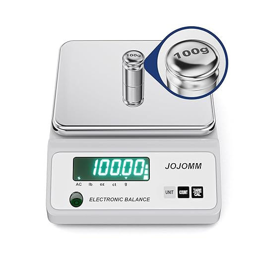 Lab Scale 1000g x 0.01g High Precision Electronic Balance,0.01g Accurate Analytical Balance Lab Scale,Digital Industrial Scientific Gram Scale for Kitchen,Labs,Jewelry(1000g, 0.01g)