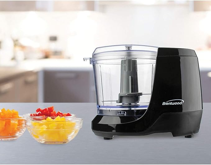 Brentwood MC-109BK 1.5 Cup Mini Food Chopper, Black