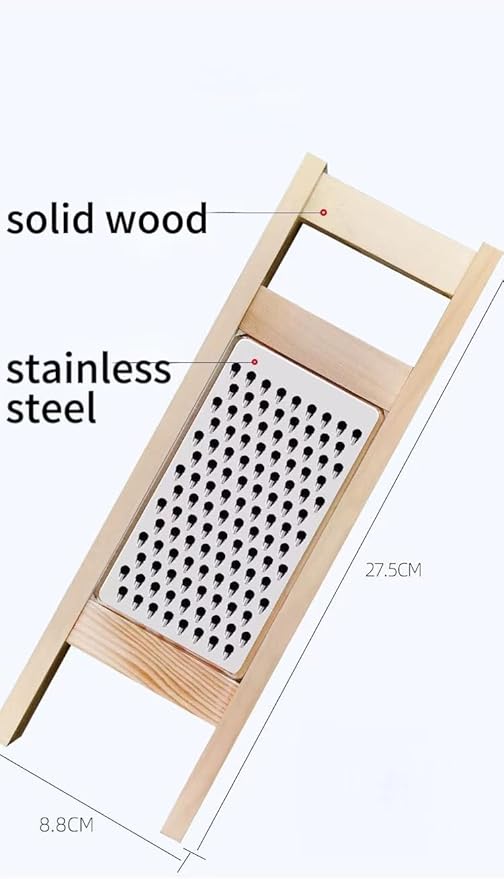 Solid Wood Stainless Steel Grater, Polishing Wire Products, Potato Wire Products, Turnip Wire Products, Steamed Bun Stuffing Kitchen Utensils, Dumpling Stuffing Making Tools