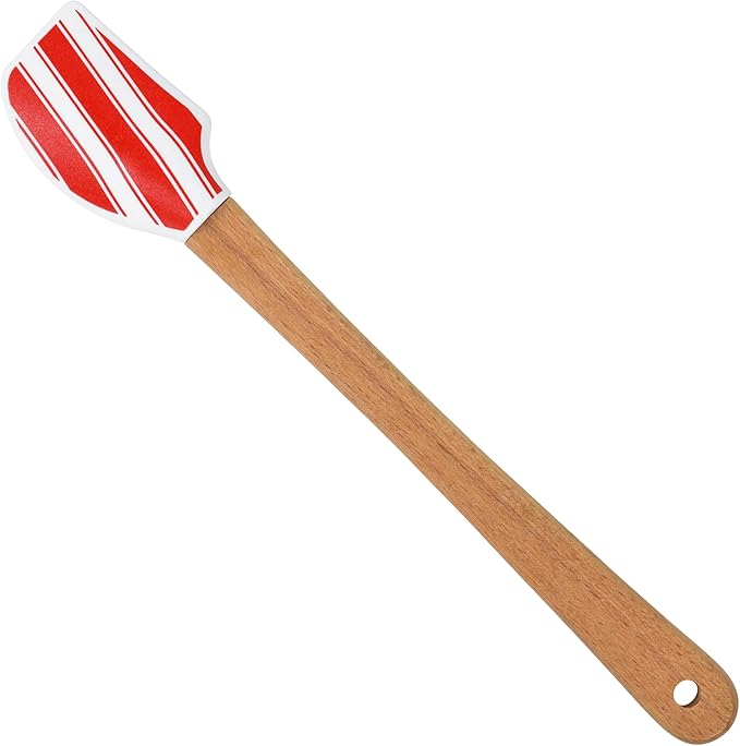 Christmas Holiday Mini Bake Set. Includes mini-Spatula, Whisk and Rolling Pin. Great Christmas gift idea for teachers, and stocking stuffers.