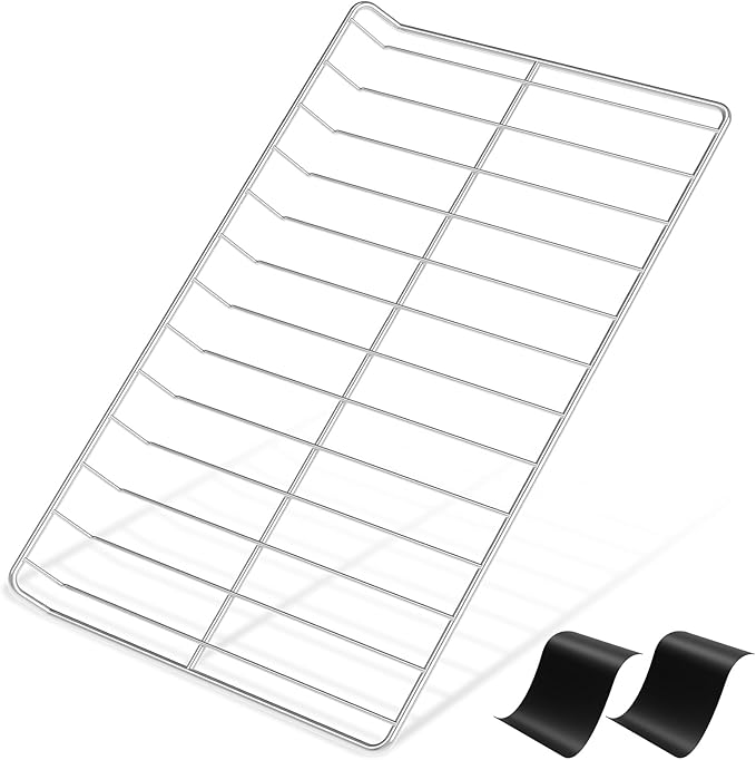 Upgraded 304 Stainless Steel WPW10179152 W10179152 Oven Rack Compatible with Kitchen-Aid, Maytag and Whirlpool Range Oven Stove Wire Rack W10439248 EAP11749669 Gas Range Oven Rack w/Oven Rack Liner