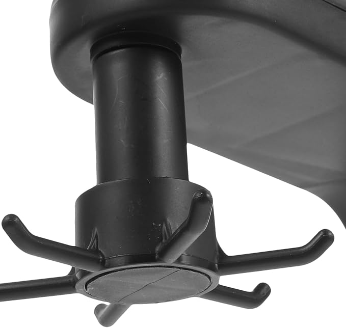SUPVOX 2pcs Rotating 6-Claw Adhesive Kitchen Utensil Hooks Wall-Mounted and Suction Cup Storage Organizer for Cooking Utensils and Cup Hanging in Home Kitchen